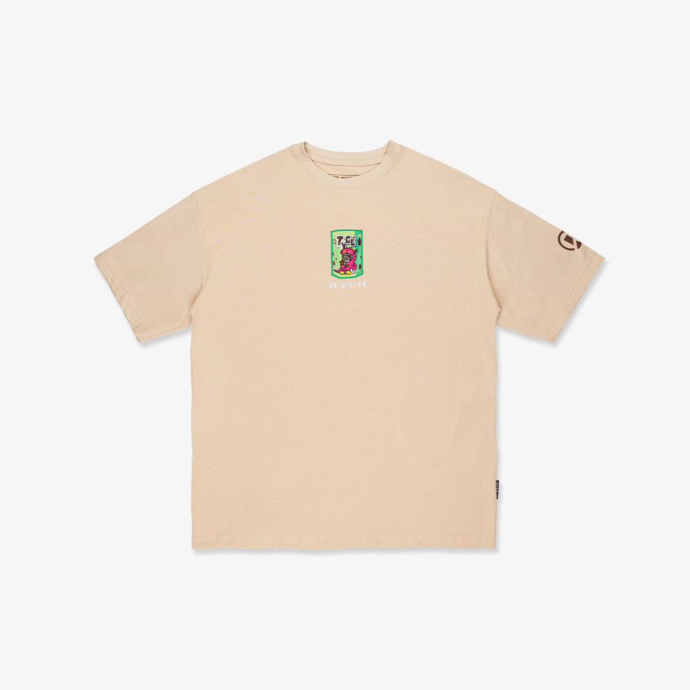 Chocobi Broad Tee – Bone Beige