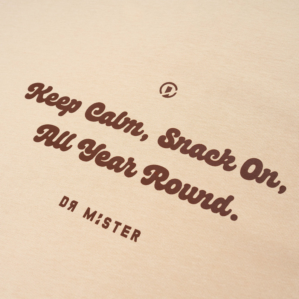 Chocobi Broad Tee – Bone Beige