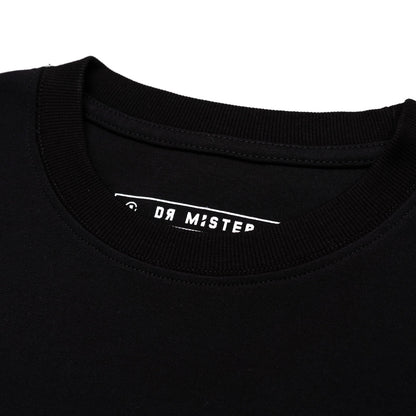 Chrome Abbr Broad Tee - Black