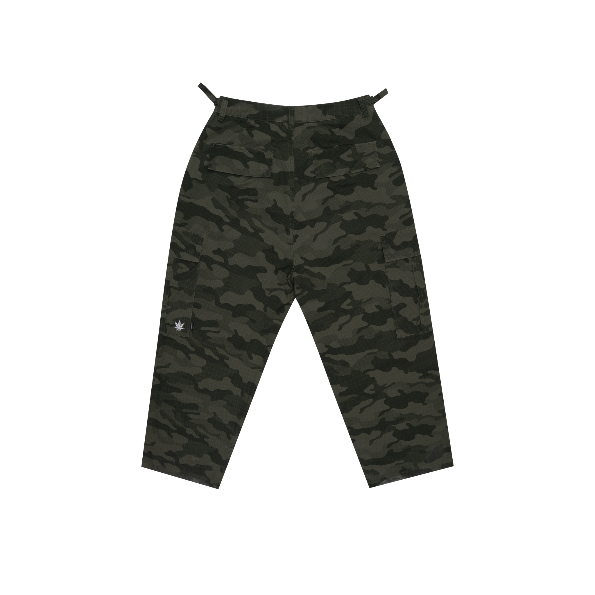 STONED & CO FORCE : Camo Cargo Green