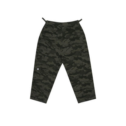 STONED & CO FORCE : Camo Cargo Green