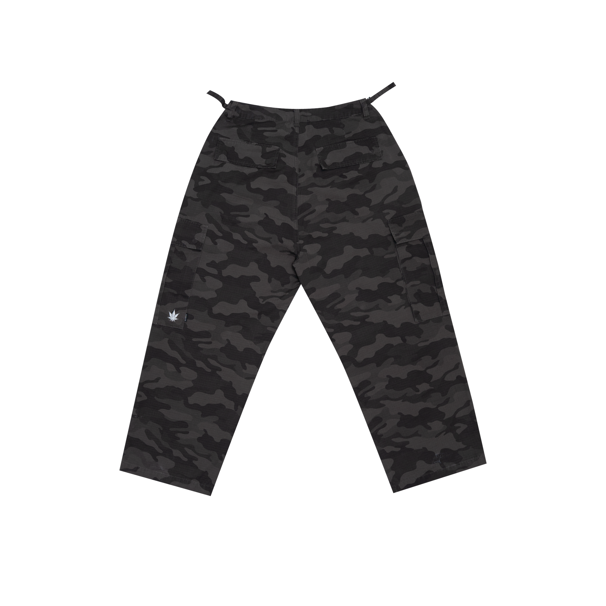 STONED & CO FORCE : Camo Cargo Black