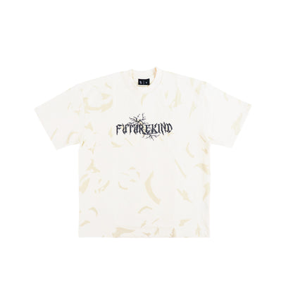 TIME CRACK ESSENTIAL CREAM TEE