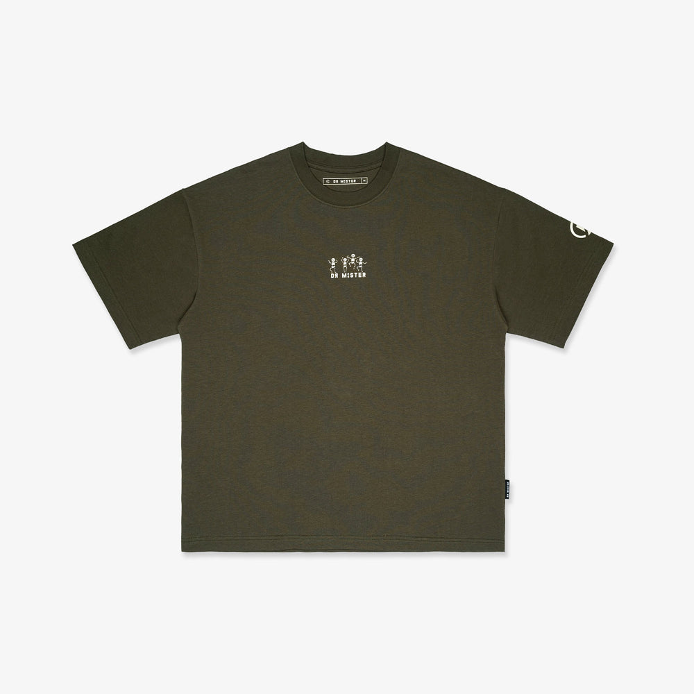 Dancing Tee - Olive Green