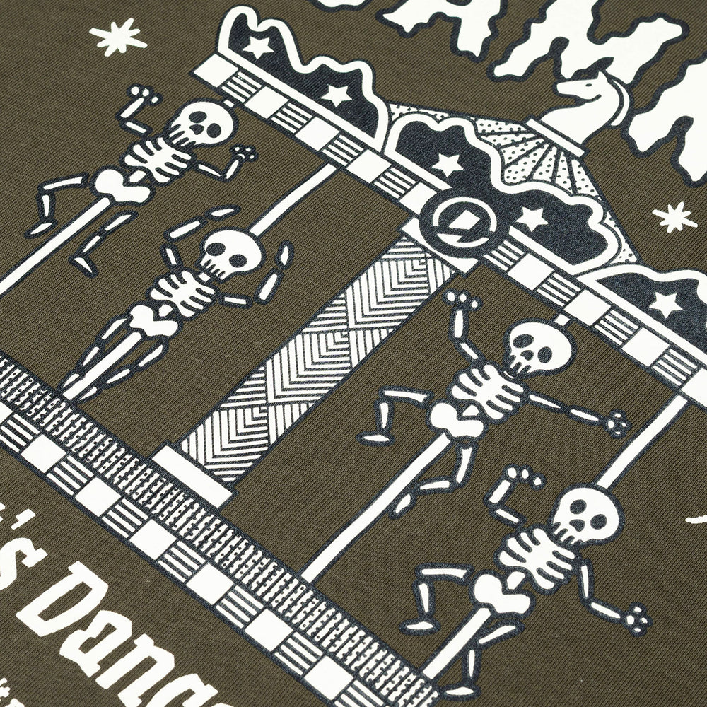 Dancing Tee - Olive Green