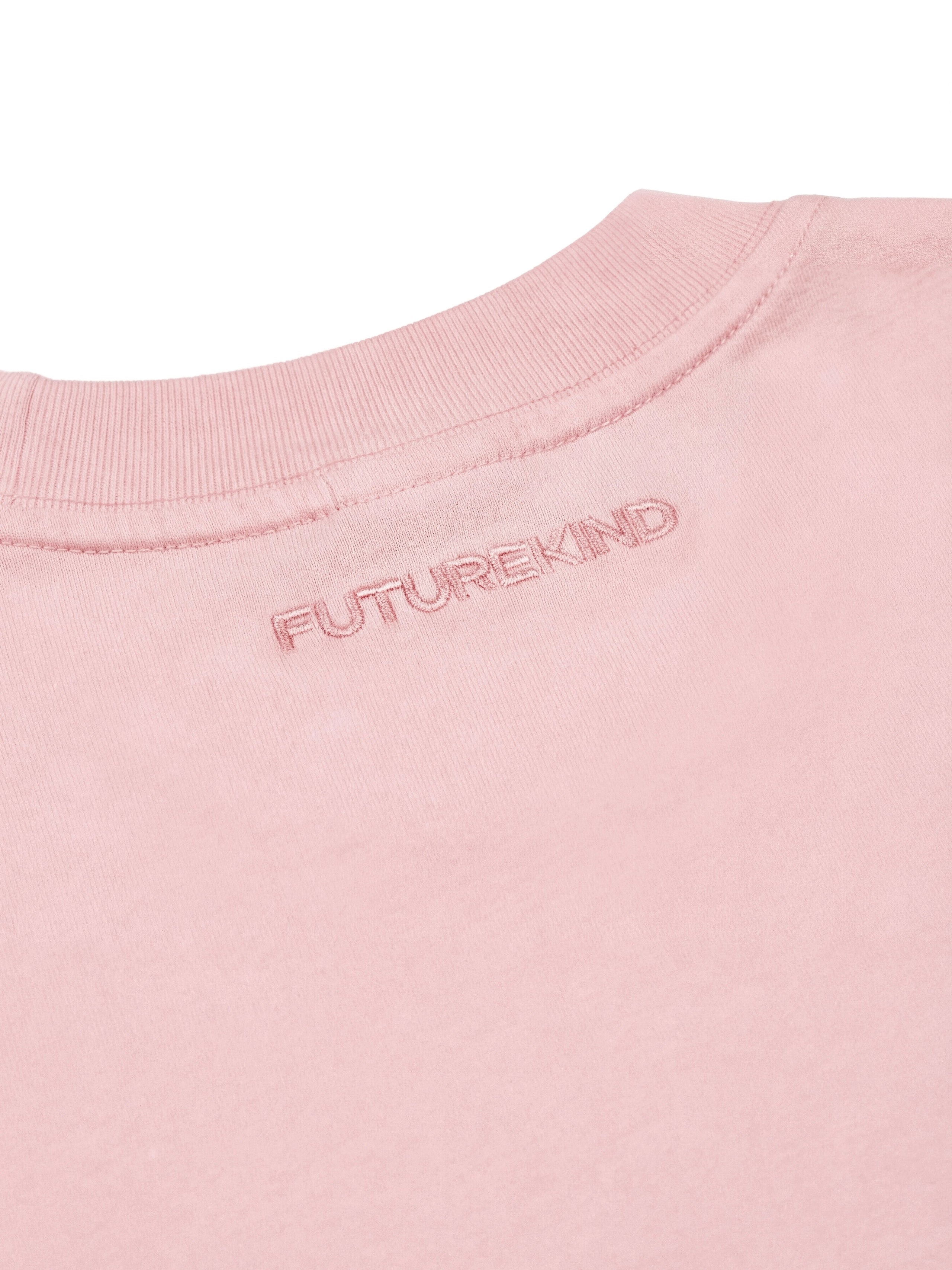 ESSENTIAL CROP TEE - BLUSH PINK