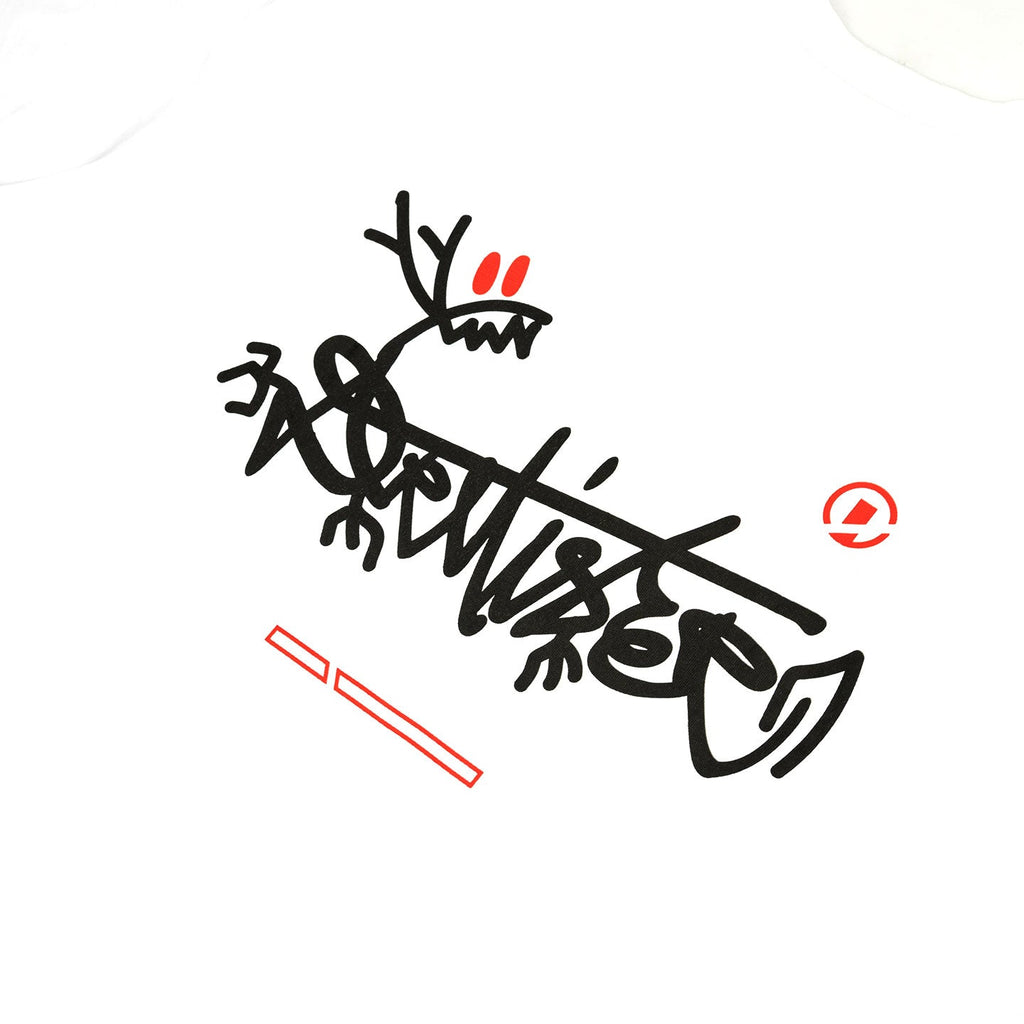 Dragon Signature Broad Tee - White