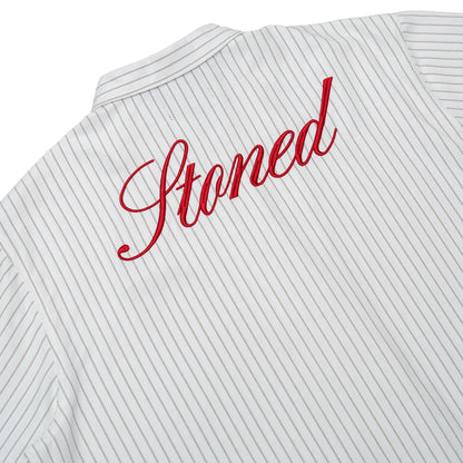 EOT : Stripe Shirt S/S White