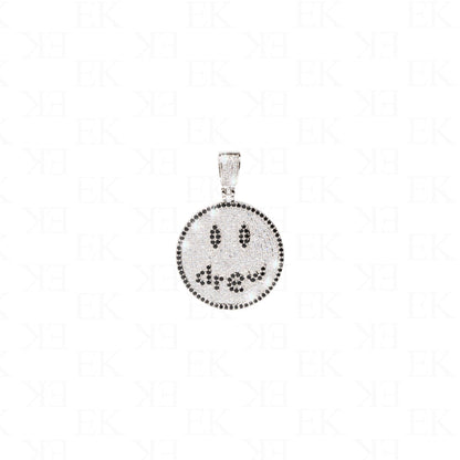 Smiley Necklace Silver