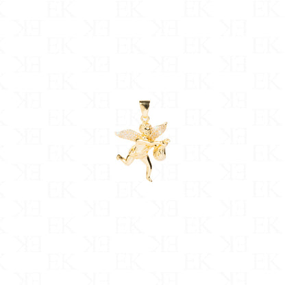 Lil Angel Necklace Gold
