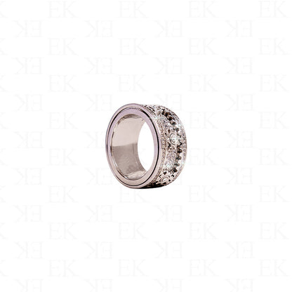 Iced Out Works the Wonder Ring Silver
