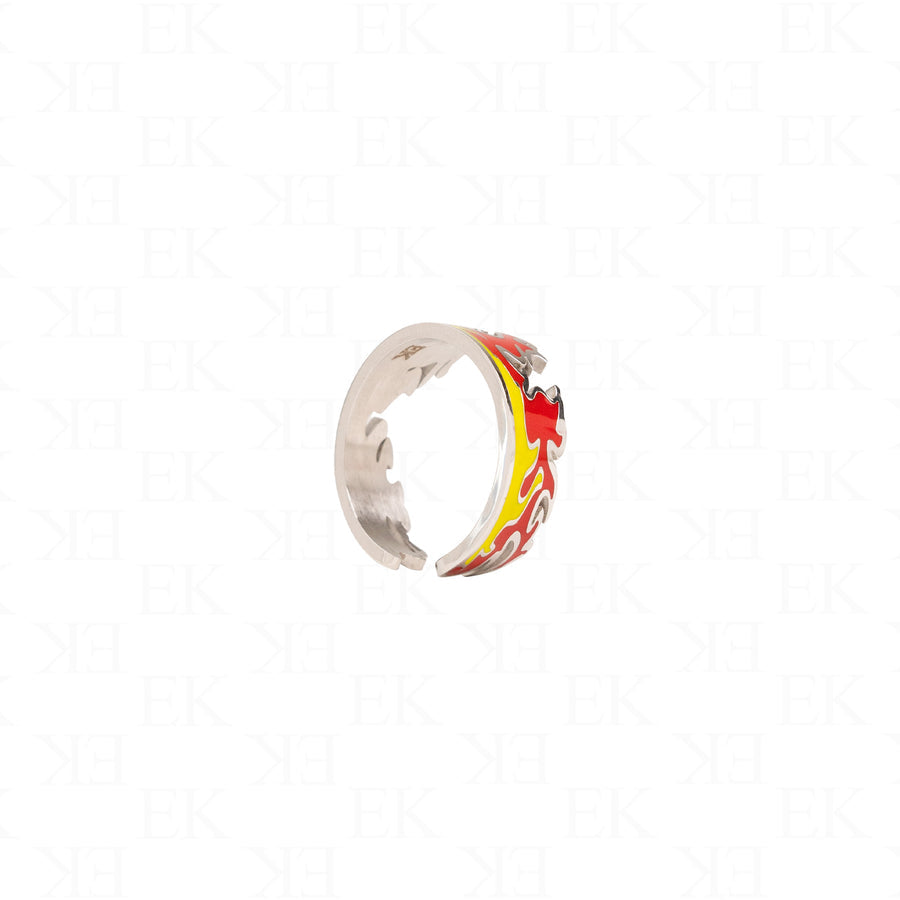 Blaze Ring Silver