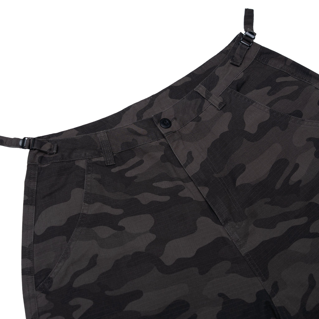 STONED & CO FORCE : Camo Cargo Black