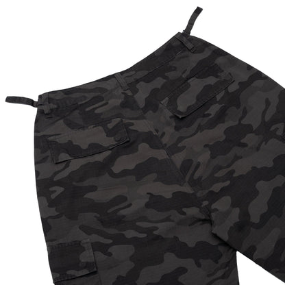 STONED & CO FORCE : Camo Cargo Black
