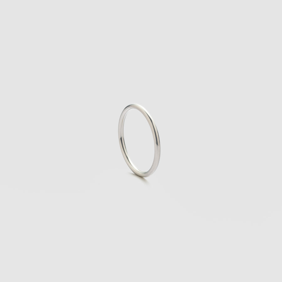 Daily Titanium Ring Silver