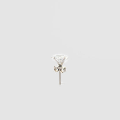 Iced Out Square Earring 7mm (Pair)