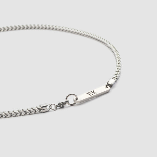 Plain Titanium Chain Silver