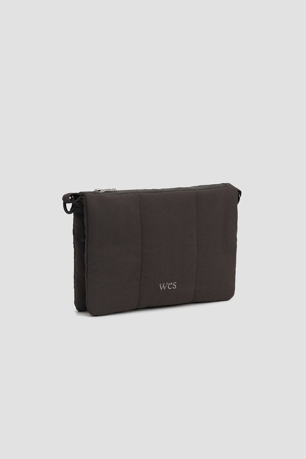 Small Nylon Cushion Pouch (Dark Grey)