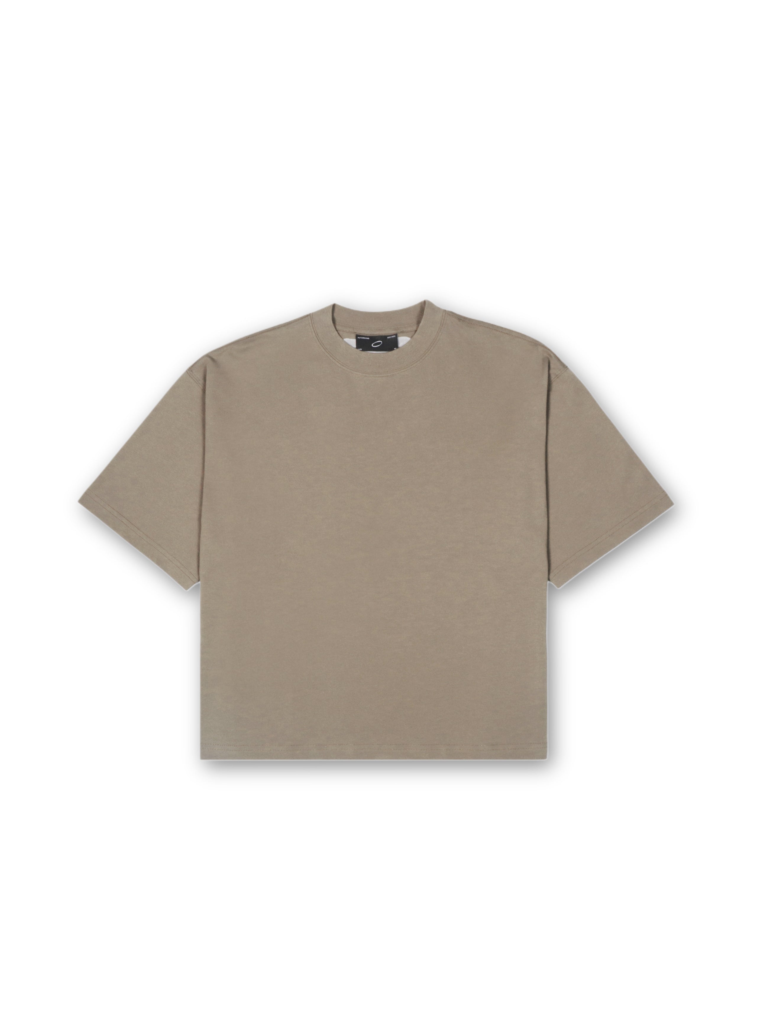 ESSENTIAL CROP TEE - BROWN