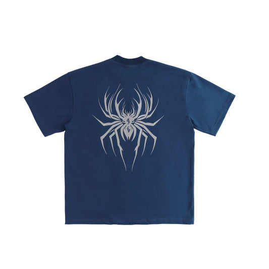 3M REFLECTIVE SPIDER BLUE TEE