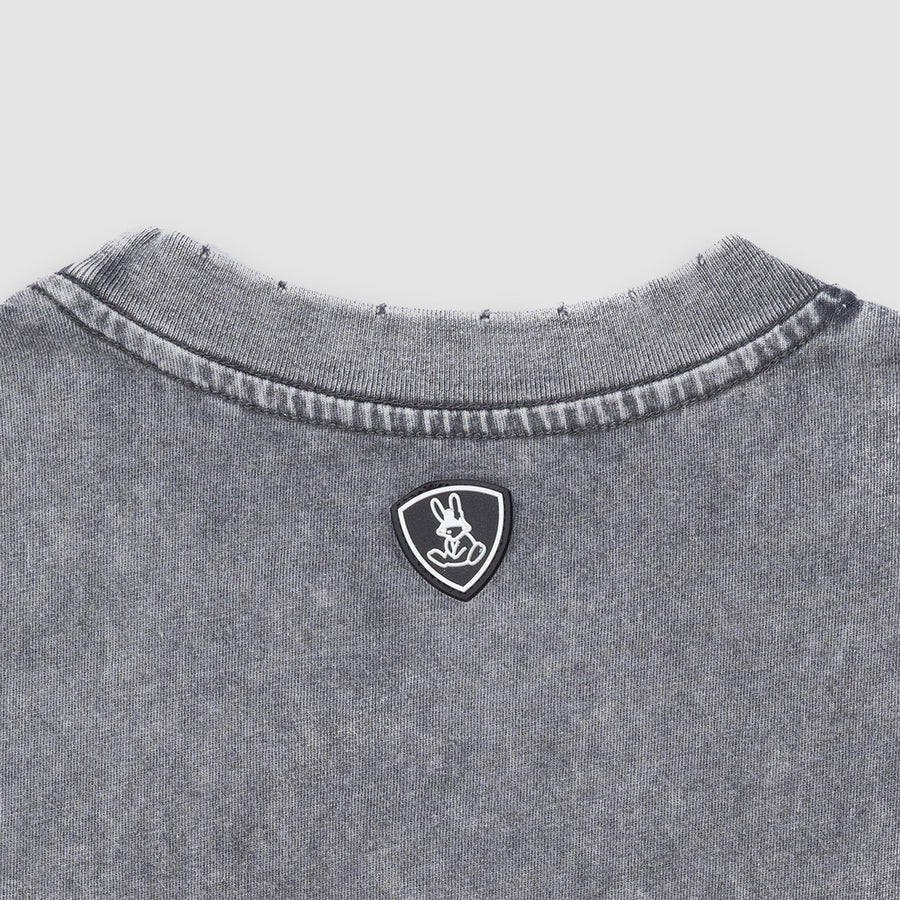 EK Raw Singlet Washed Grey