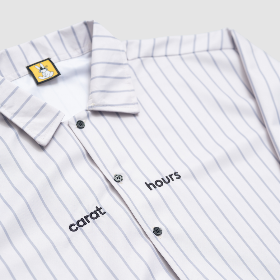 Carat Hours Boxy Long Sleeve White