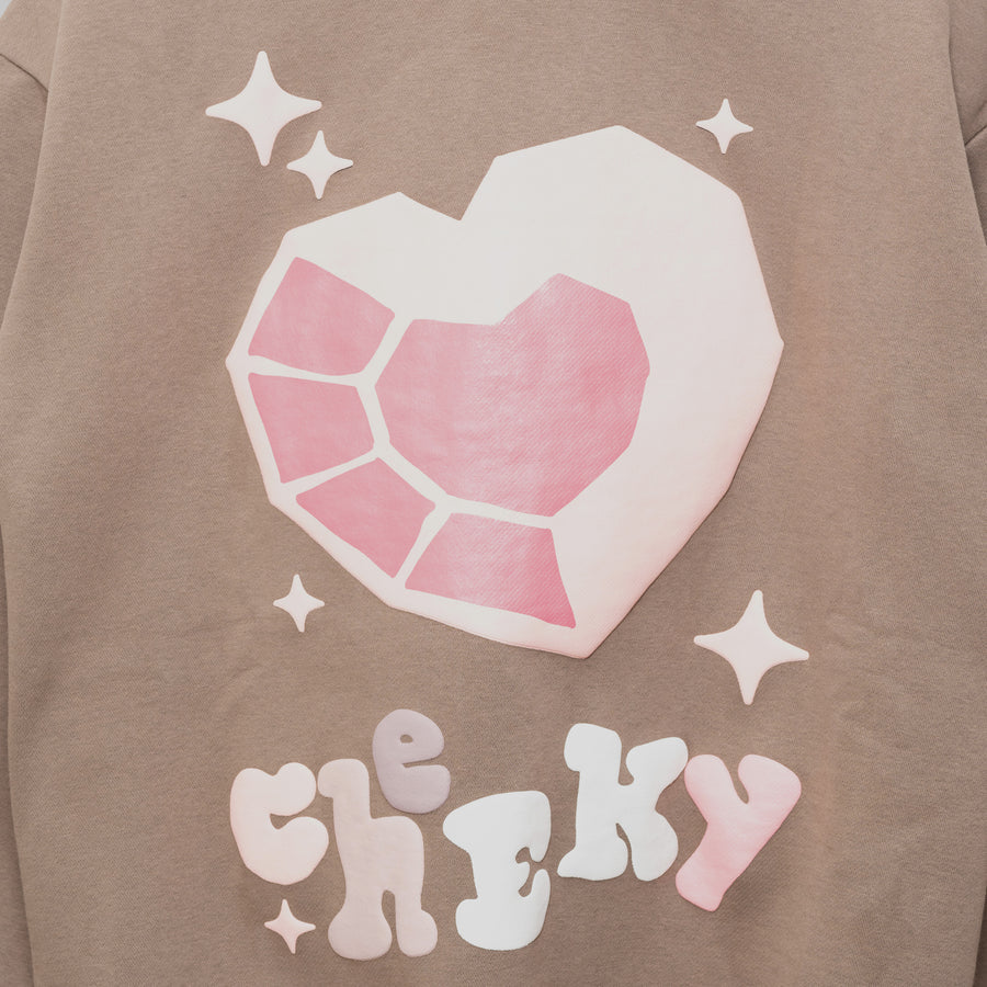 Cheeky Hoodie Brown