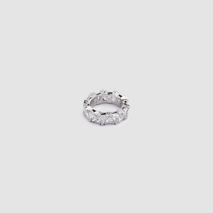 Trilliant Ring Silver