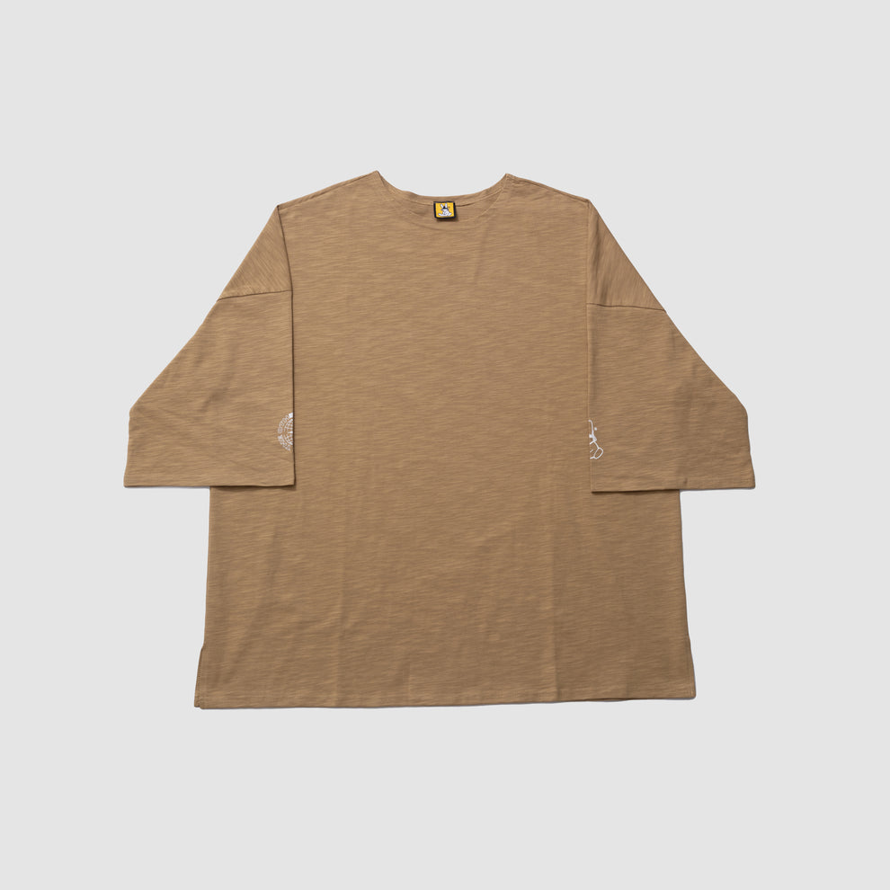 T-shirt Long Sleeve Brown