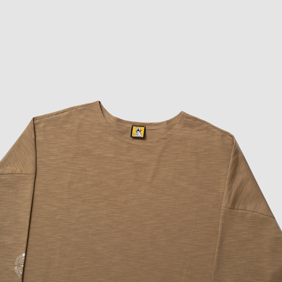 T-shirt Long Sleeve Brown