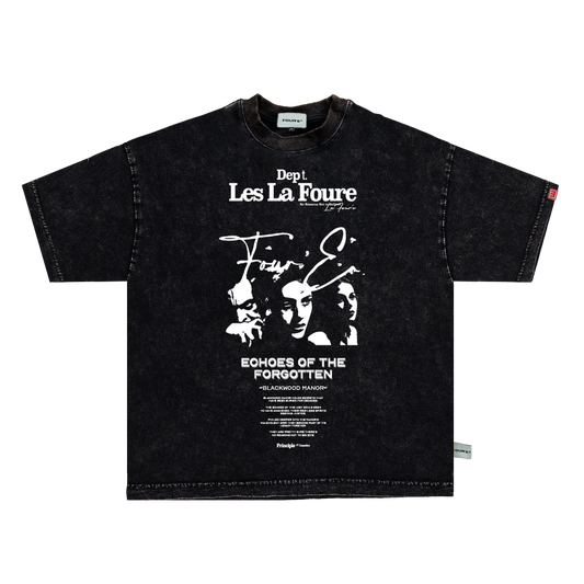 Echoes Of The Forgotten Tee - Washed Black
