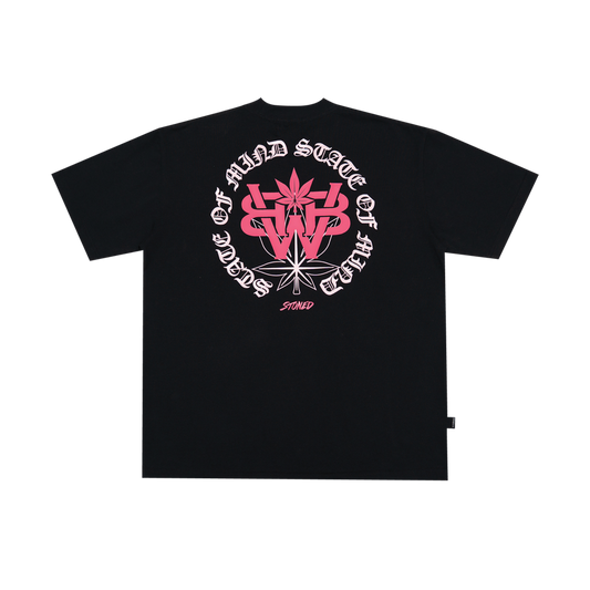 STONED & CO WBB25 : Emblem Tee Black