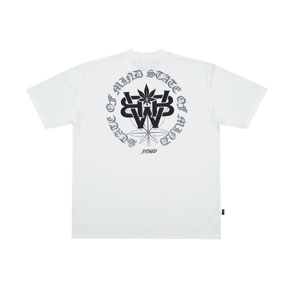 STONED & CO WBB25 : Emblem Tee White