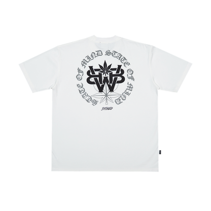 STONED & CO WBB25 : Emblem Tee White