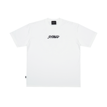 STONED & CO WBB25 : Emblem Tee White
