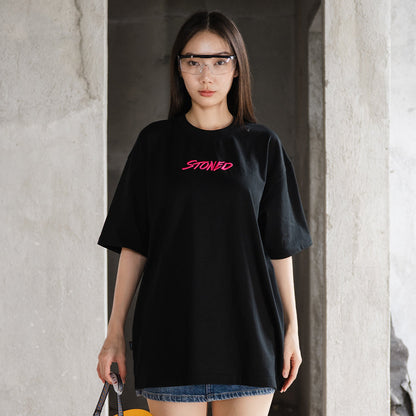 STONED & CO WBB25 : Emblem Tee Black