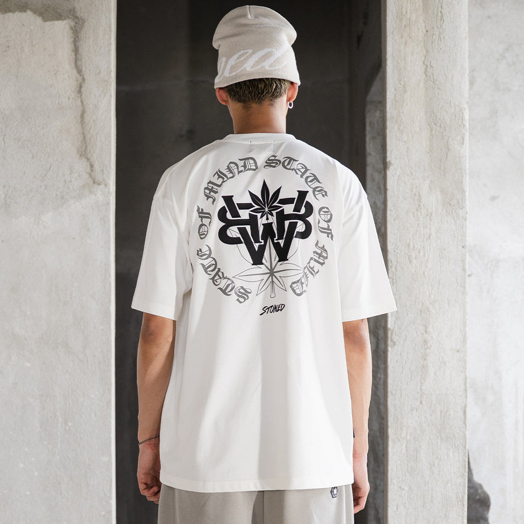 STONED & CO WBB25 : Emblem Tee White
