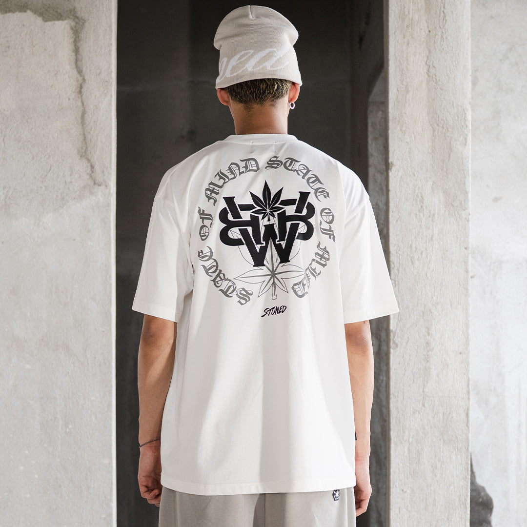 STONED & CO WBB25 : Emblem Tee White