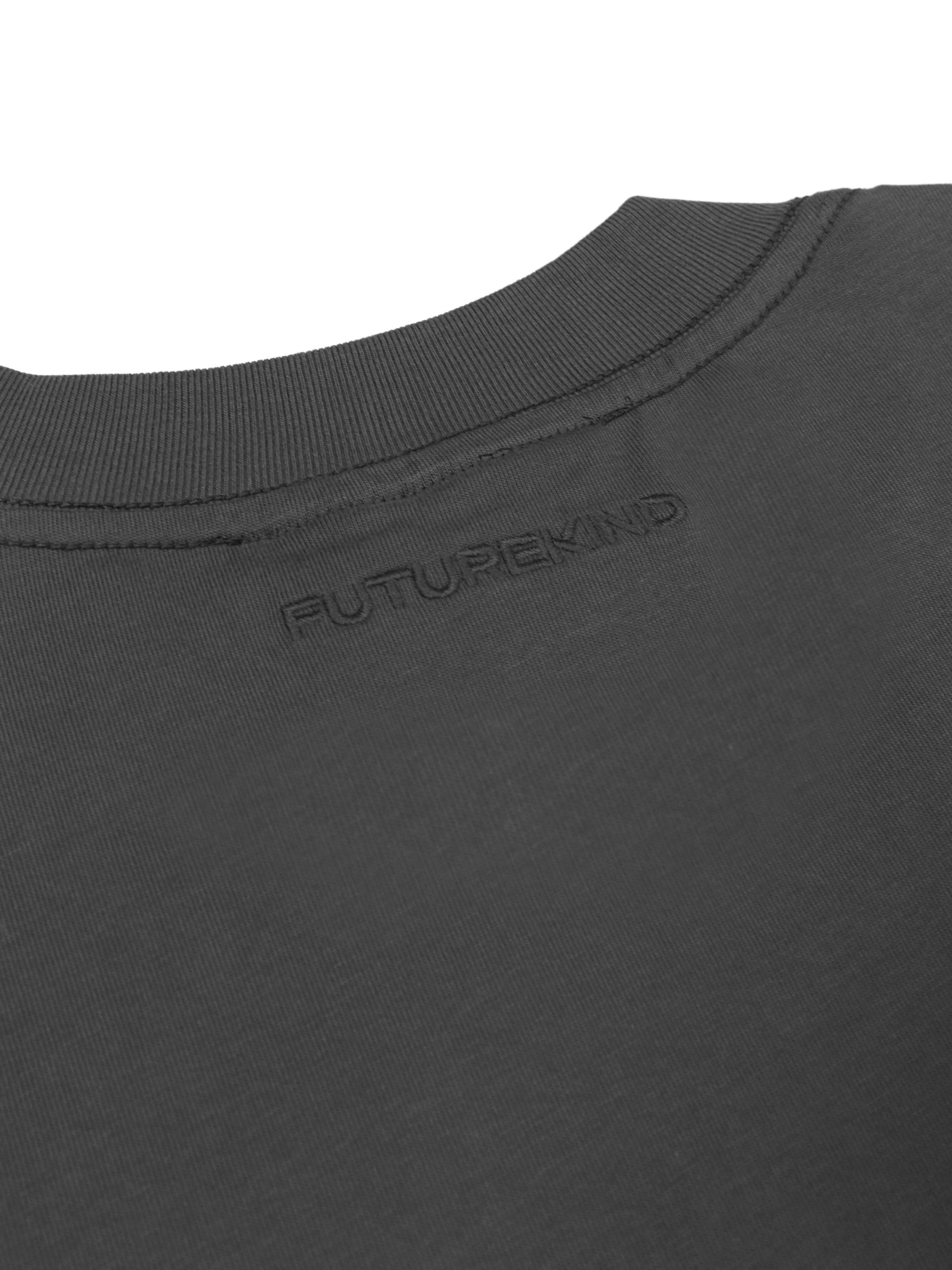 ESSENTIAL CROP TEE - GREY
