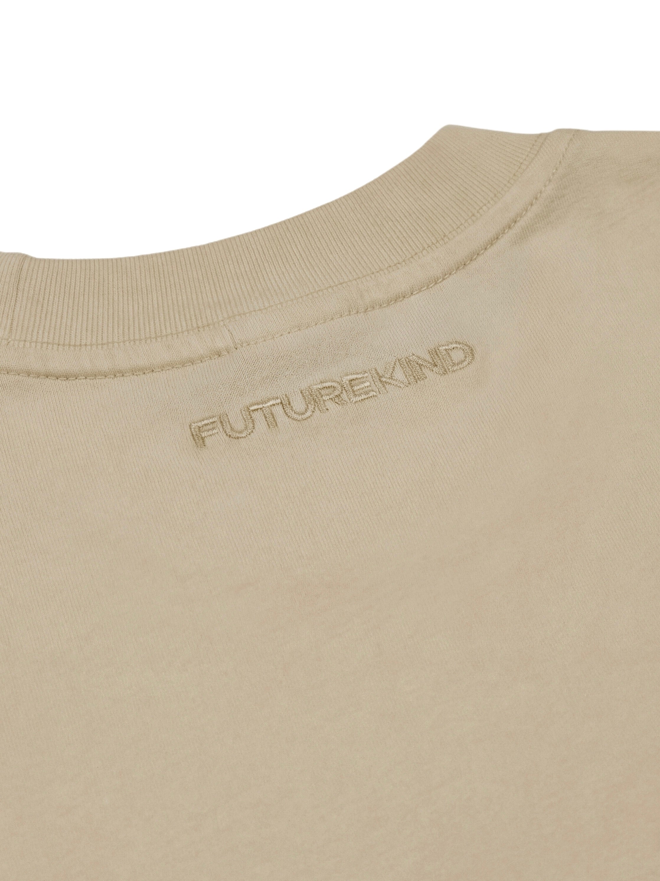 ESSENTIAL CROP TEE - BROWN