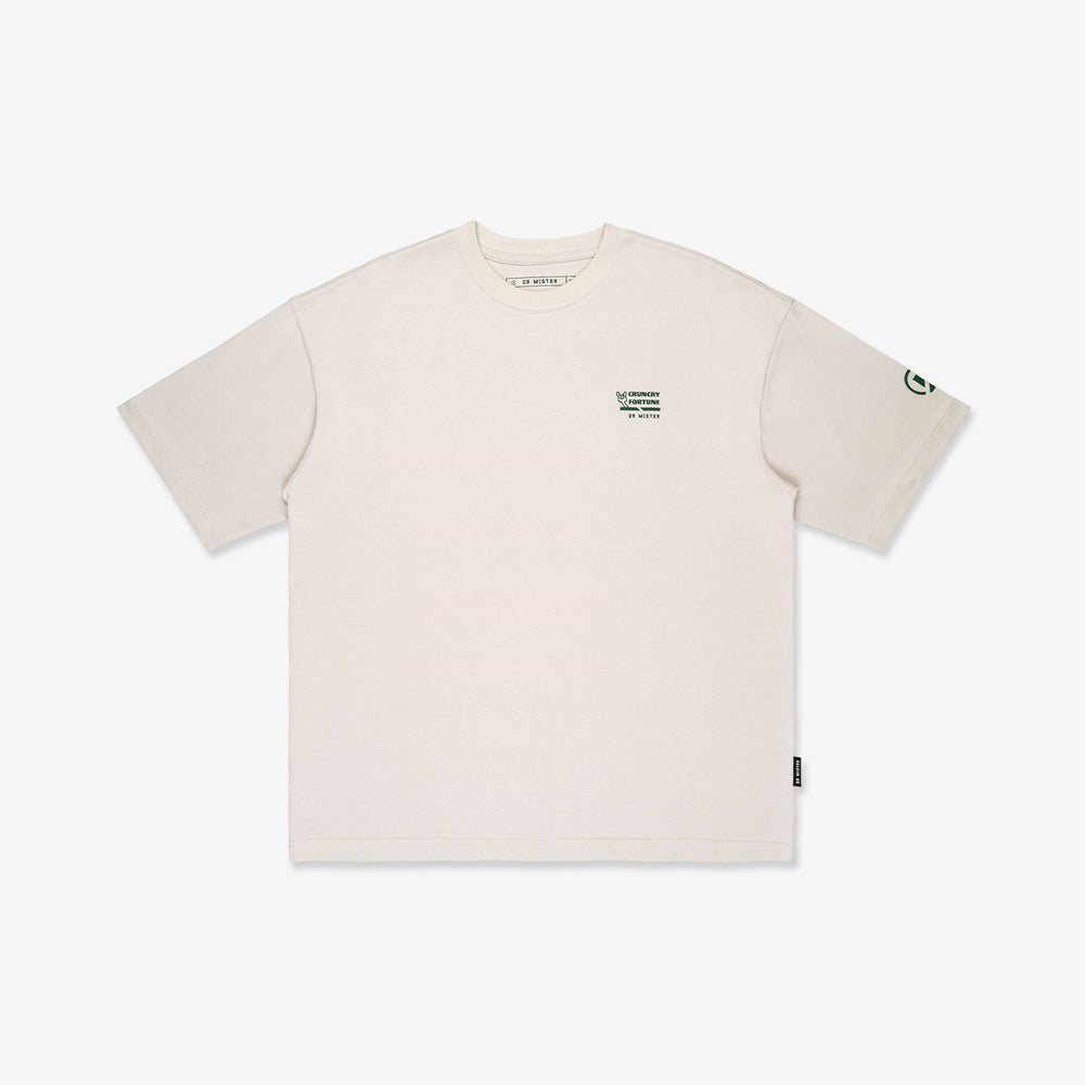 Fortune Kuih Broad Tee - Bone Beige