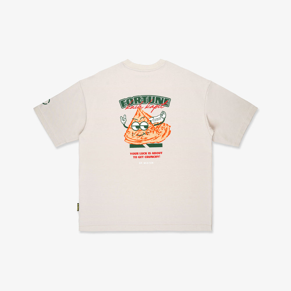 Fortune Kuih Broad Tee - Bone Beige