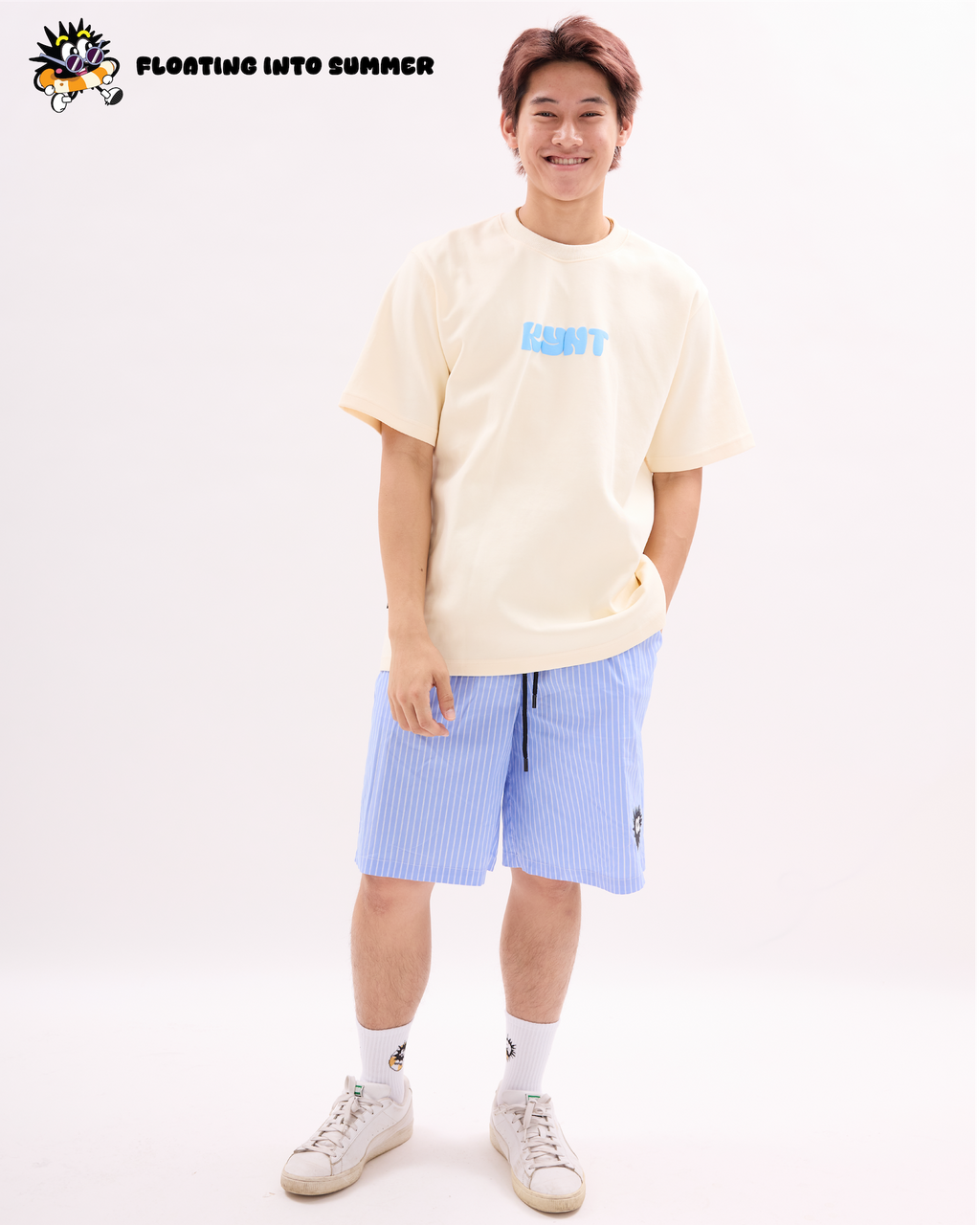 Floting Into Summer Tee Cream