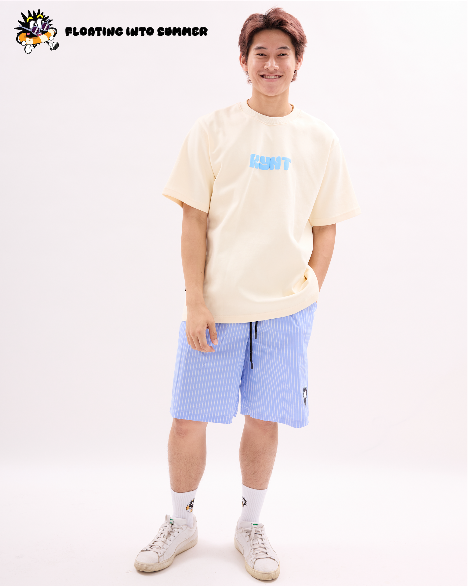 Floting Into Summer Tee Cream