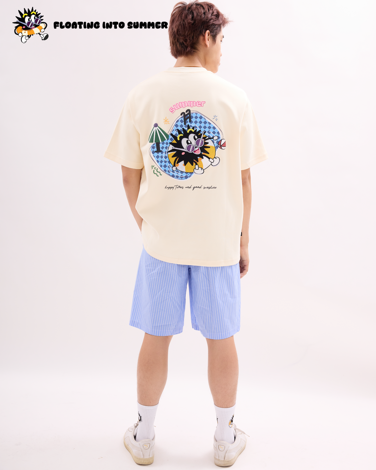 Floting Into Summer Tee Cream