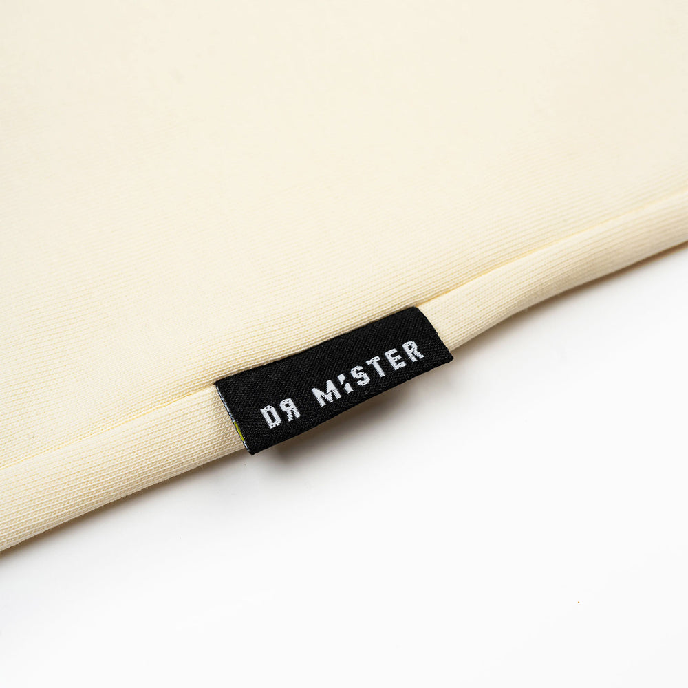 Full Of Art Broad Tee - Cream Yellow