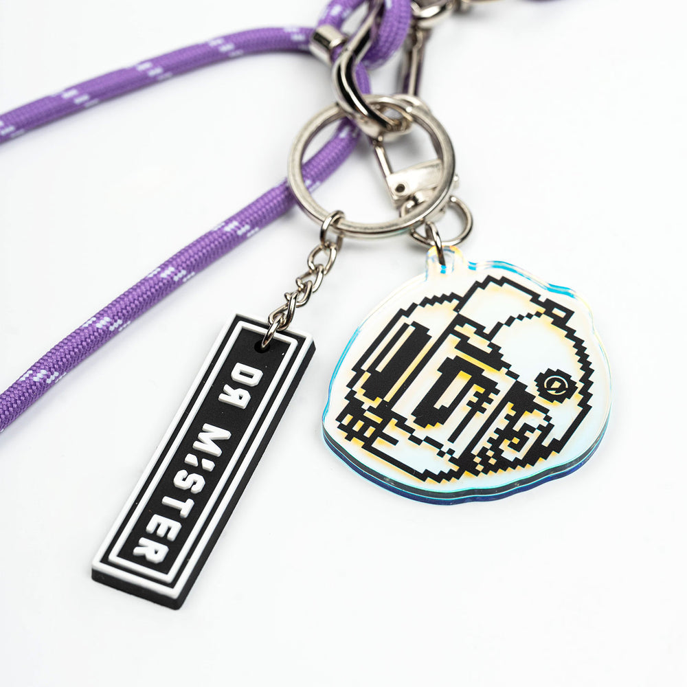 Duo Charms Paracord Keychain
