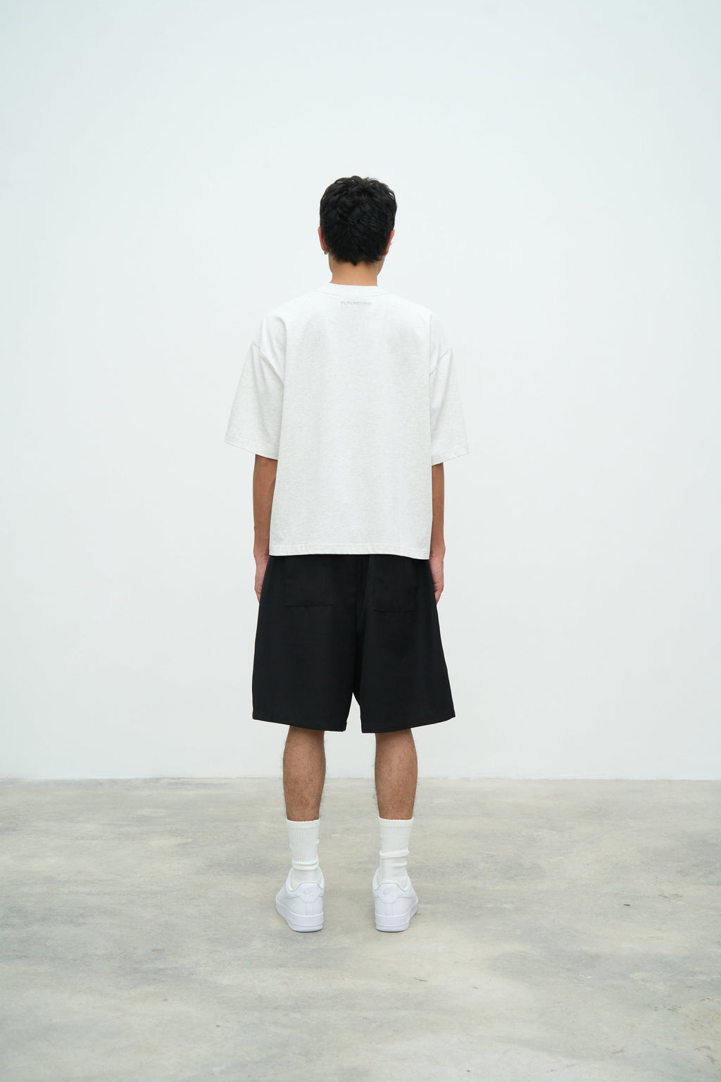 ESSENTIAL CROP TEE - MELANGE