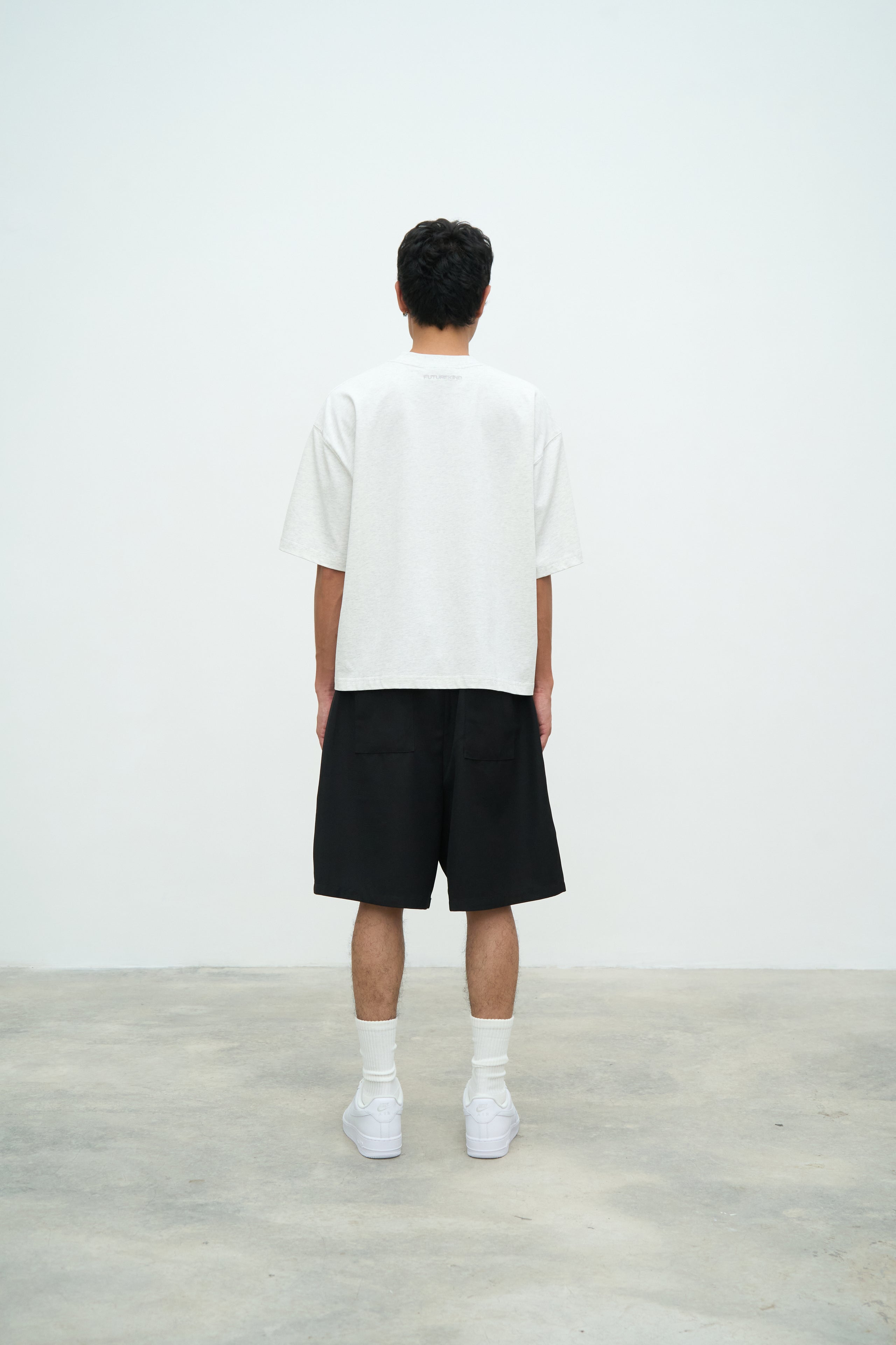 ESSENTIAL CROP TEE - MELANGE