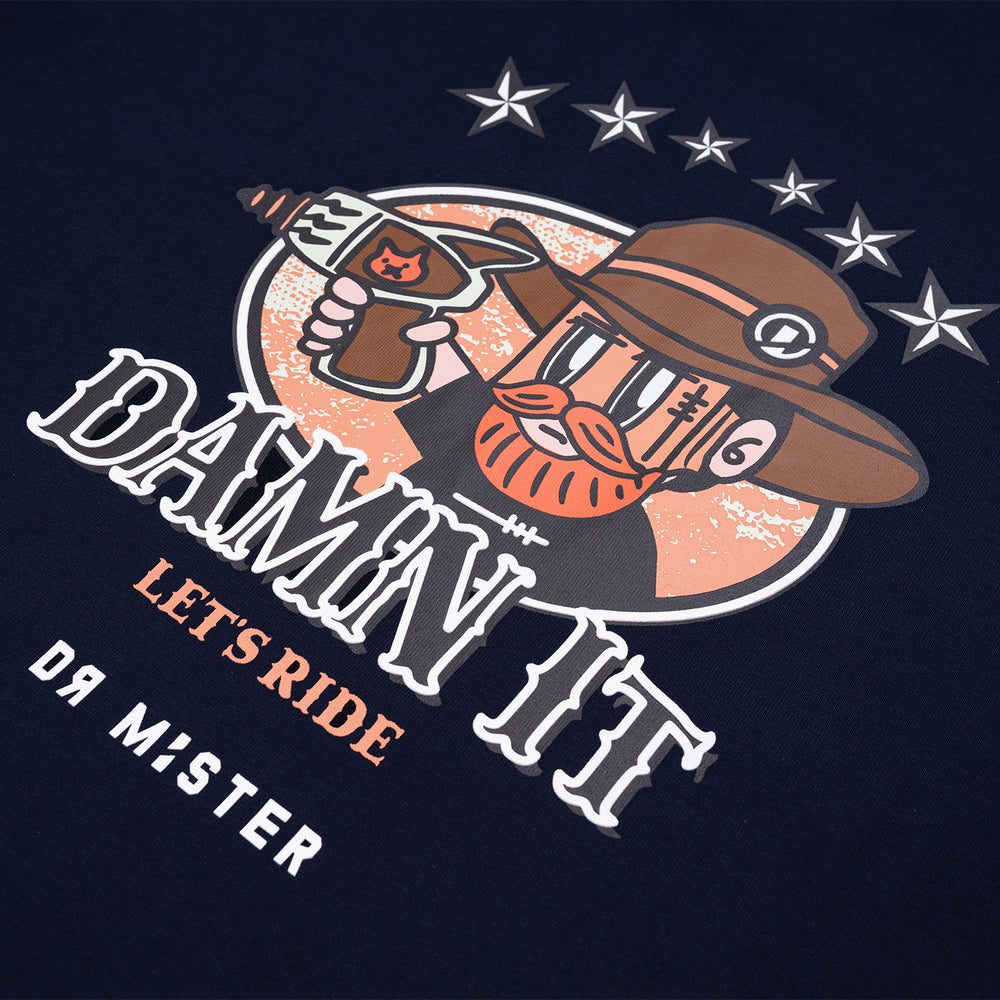 Gunslinger Tee - Navy Blue